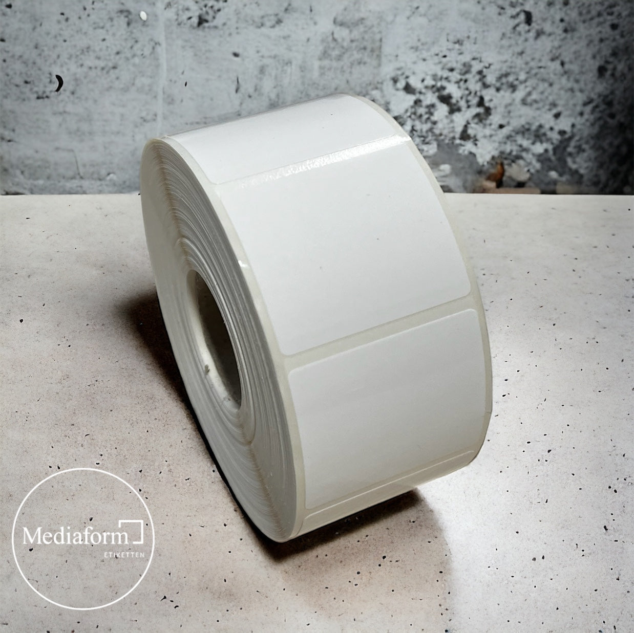 Etikett 35x30mm PE Folie verschiedene Farben
