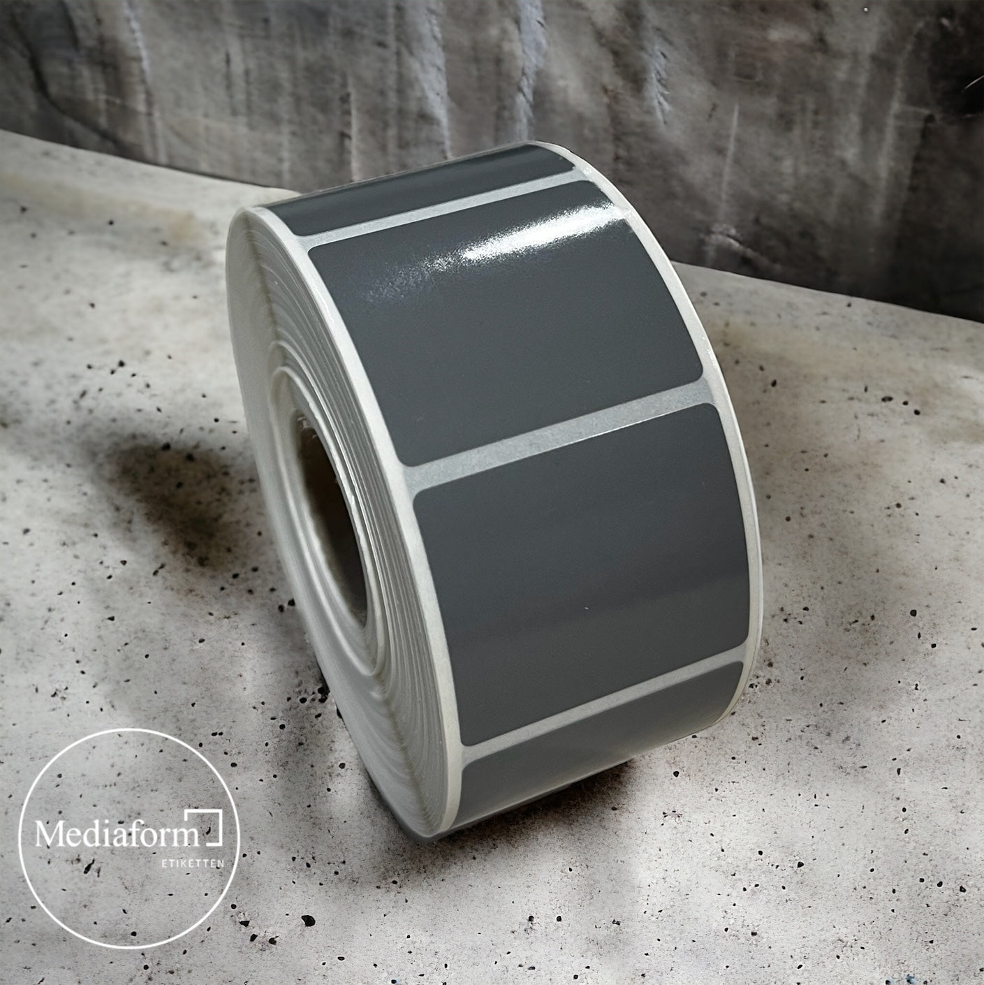 Etikett 35x30mm PE Folie verschiedene Farben