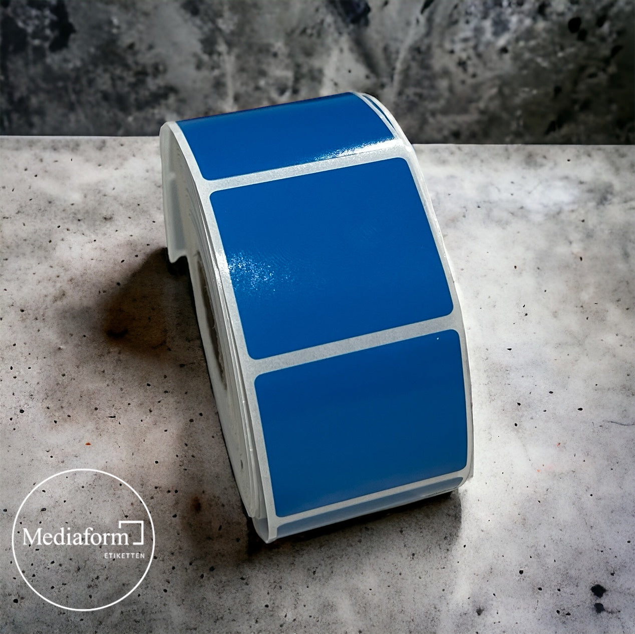 Etikett 35x30mm PE Folie verschiedene Farben